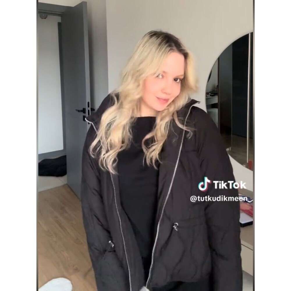 ZARA HOODED PUFFER JACKET - Picture 2 of 12